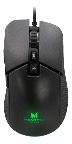 Mouse Gamer Monster Storm Rgb 8000dpi Negro - Prophone