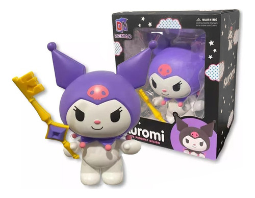 Muñeca Figura Coleccionable My Melody Kuromi Morado O Negro