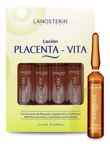 Lanosterín / Placenta Vita Caja X 4 Amp (0724804)