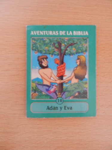 Minilibro Colección Aventuras De La Biblia Nº10, Adán Y Eva