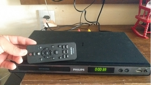 Aparelho De Dvd Philips Com Controle Remoto 883h