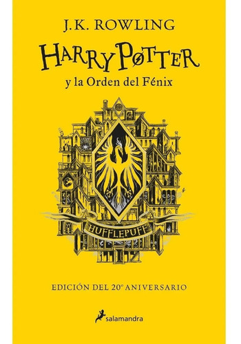Harry Potter Y La Orden Del Fénix 20 Aniv. Hufflepuff