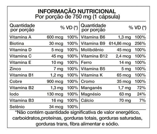 Revigoran A-z Bioactive Premium Nutrends 60 Cápsulas