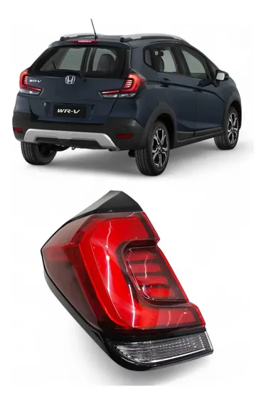 Lanterna Esquerda Honda Wrv 2021 2022 2023 Led Canto Esquerdo/motorista Vermelho