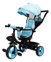 Comprar Triciclo Infantil Rainbow Safir Plus Con Manija Direccional Color Azul