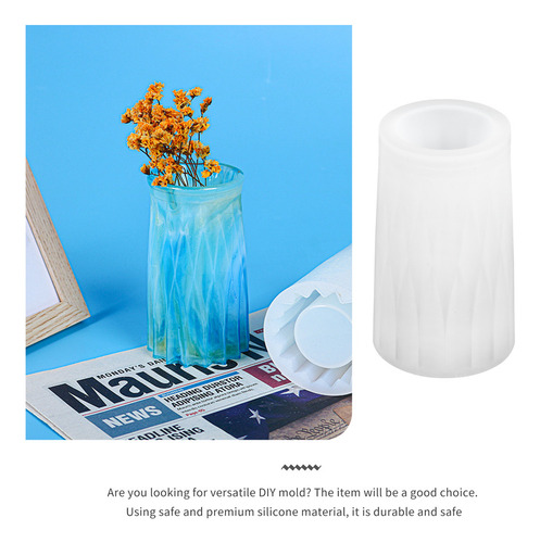 3pcs Molde De Epóxi, Vaso De Flores, Molde Para Vaso