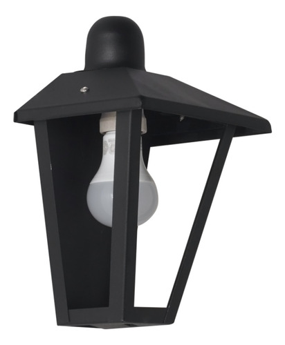 Farol Colonial De Pared De Chapa Apto Exterior Ideal Jardin