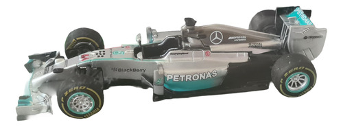 Mercedes F1 W05 Hamilton 2014 Esc 1/43 Formula 1 Salvat Gris