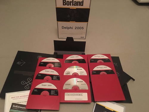 Borland Delphi 2005 Completo Na Caixa