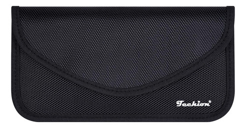 Bolsa De Bloqueo De Señal Techion Rfid Faraday Negra