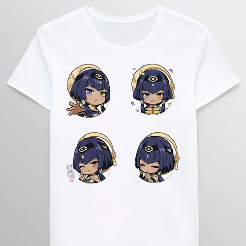 Remera Genshin Impact Candace Cute Chibi Pack 129423511