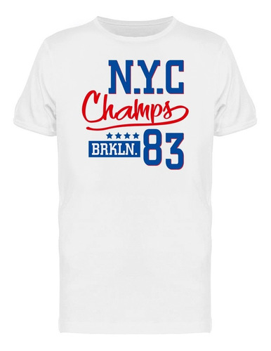 Nyc Campeones 83 Playera