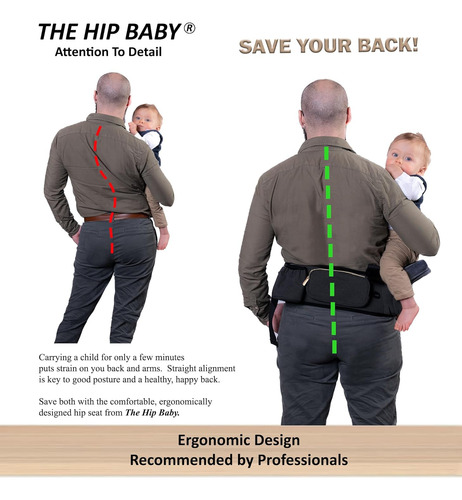 Portabebés Ergonómico Con Asiento De Cadera Con Certificació
