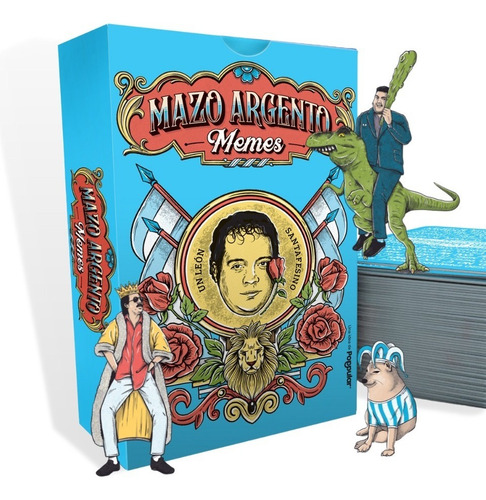 Mazo Argento Memes Juego De Cartas Truco Baraja