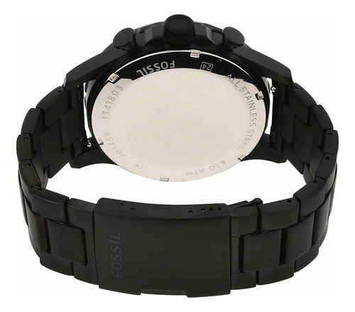 Reloj Cronógrafo De Cuarzo Fossil Nate Jr1356 para Hombre