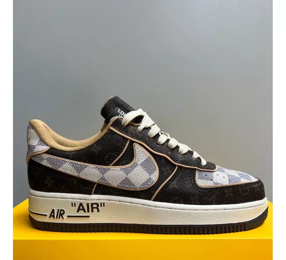 Nike Air Force 1 de Louis Vuitton: primeras imágenes de la colección de  zapatillas más esperada de 2022