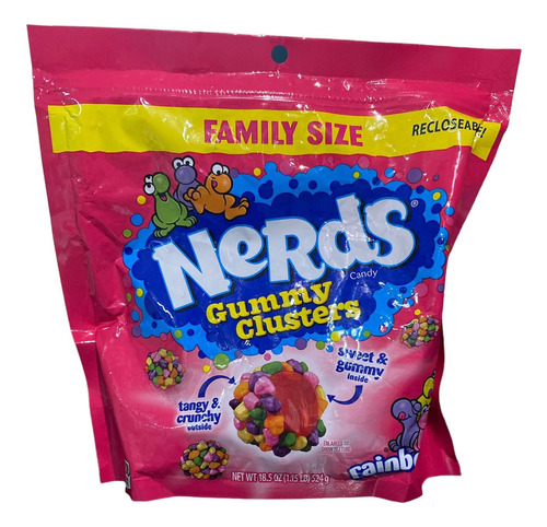 Nerds Gummy Clusters Dulces Americanos Gomitas Envio Gratis