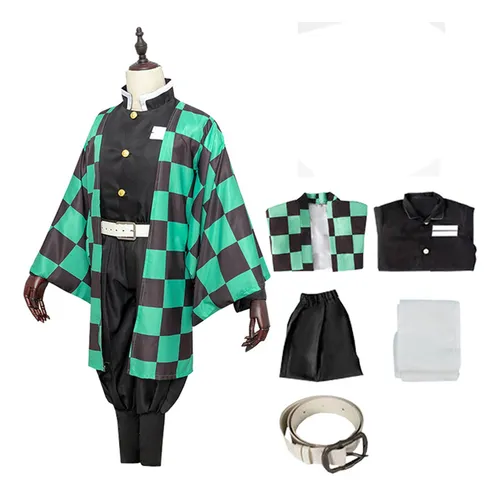 A Tanjirou Kamado Cosplay Anime Demon Slayer Cosplay