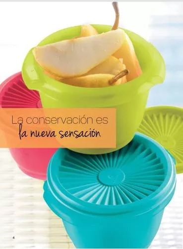 Tupperware Tupper Sensación Bowl 600 Ml 100% Hermético