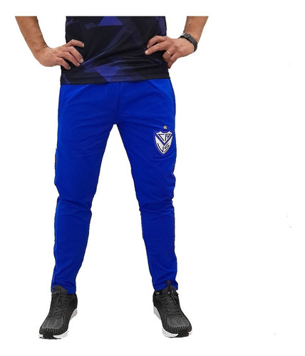 Pantalon Kappa Entrenamiento Velez Azul Hombre