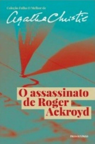 Livro O Assasinato De Roger Ackroyd - Agatha Christie [2019]