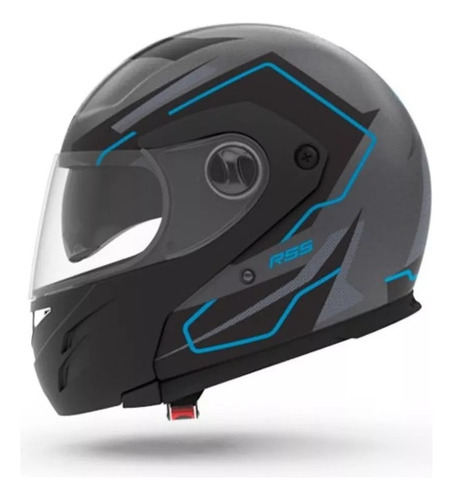 Casco Moto Rebatible Hawk Rs5 Resistance Sophie Doble Visor 