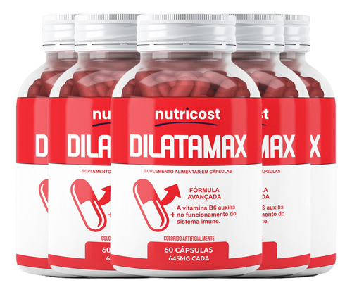 Dilatamax 60 Capsulas Formula Avançada - Loja Oficial