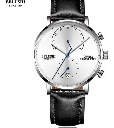 Reloj Belushi Pulsera Cuarzo - Blanco - Diseño Italiano