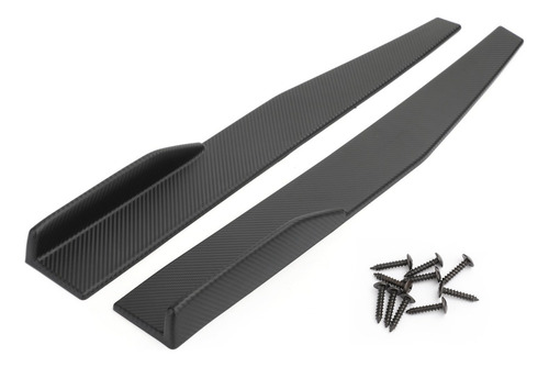 Par De Faldones Laterales De Fibra De Carbono For Coche 86c