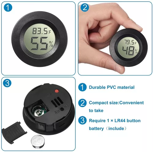 Higrómetro Digital Termómetro Temperatura Humedad