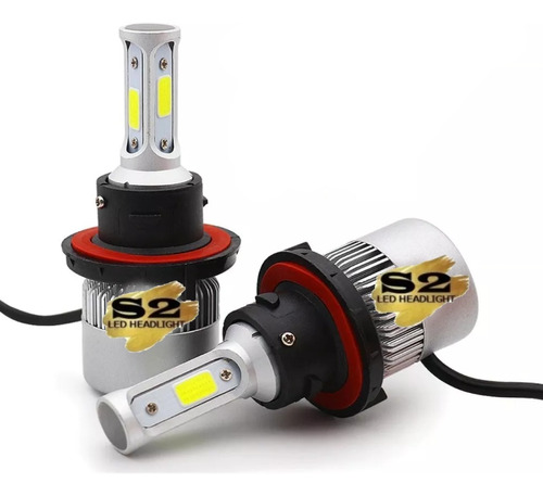 Par Bombillos Luz Led Moto O Carro S2 H4