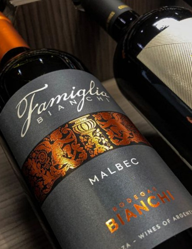Imagen 3 de 10 de Vino Famiglia Bianchi Malbec Caja X 6 X 750ml.