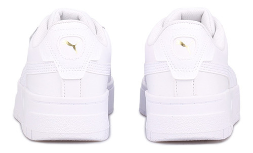 Imagen 3 de 6 de Zapatillas Puma Cali Dream Leather En Blanco