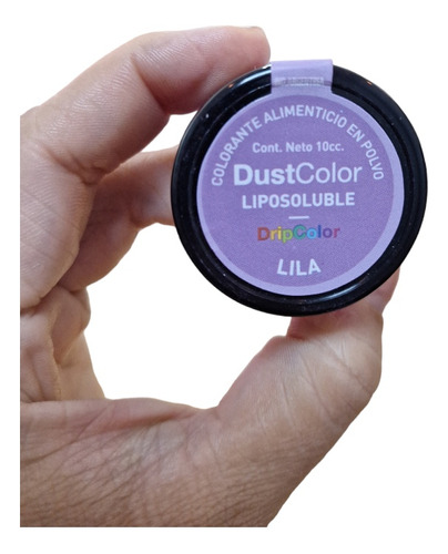Colorante En Polvo Liposoluble Lila Dripcolor Repostería