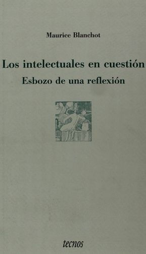 Libro Intelectuales En Cuestion Los Esbozo De Una R Original