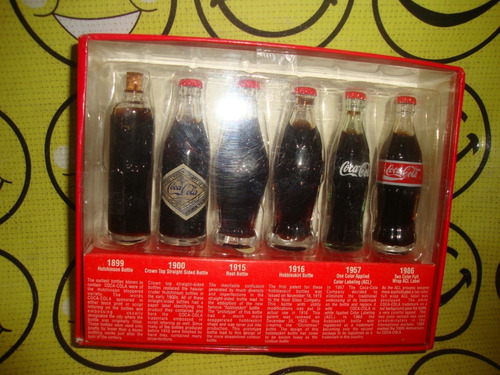 Botellitas Mini Coca Cola Evolucion De Coleccion