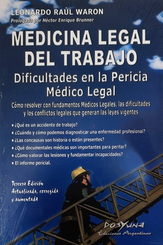 Waron Medicina Legal Del Trabajo Pericia Médico Legal Envíos