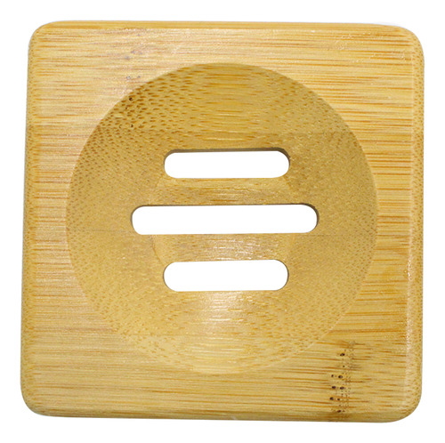 Escurridor De Platos De Madera Con Forma Cuadrada Para Baño