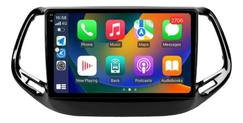 Radio 10 Pulgadas Android Auto Carplay Jeep Compass +2017