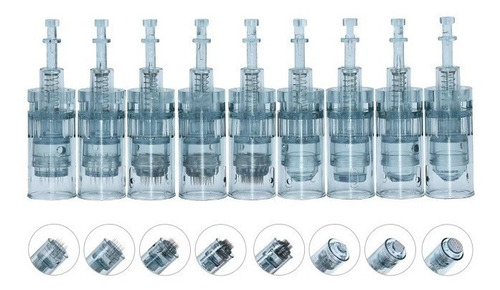 11 Cartuchos Dermapen Dr. Pen A6s Nano Round
