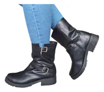 Comprar Sam123 Botas Pop Talles Grandes Eco Cuero Borcegos 033 Bor