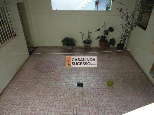 Sobrado Frontal 180m² 3 Dormts. 2 Vagas Próx. Ao Shopping Anália Franco - So0714 - So0714