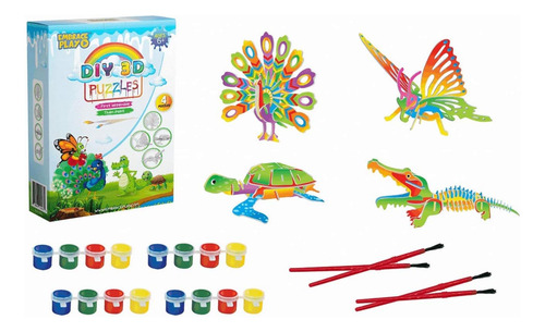 Kits De Construcción De Modelos Embrace Play Juego De 4 - In