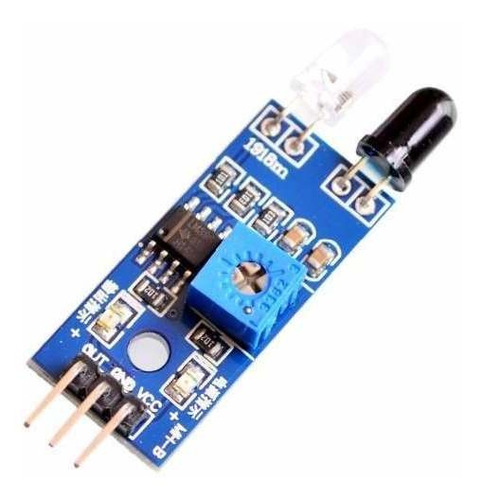 Imagem 4 de 4 de 2x Sensor Obstáculo Reflexivo Infravermelho Ir Para Arduino