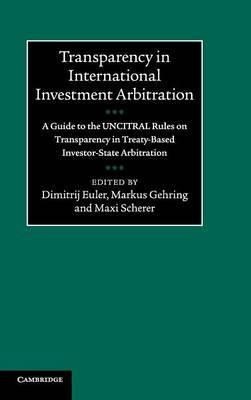 Libro Transparency In International Investment Arbitratio...