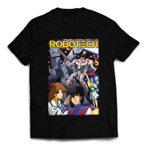 Polera Estampada Robotech -3