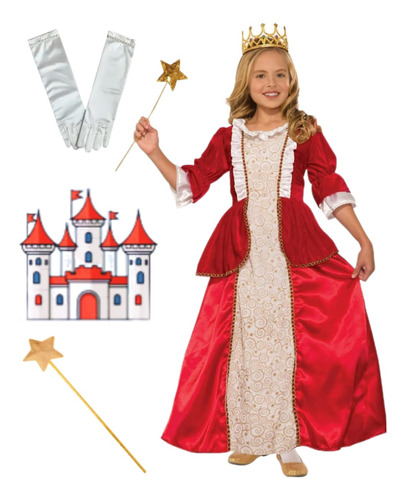 Disfraz Princesa Infantiles Para Niñas Día Del Libro.