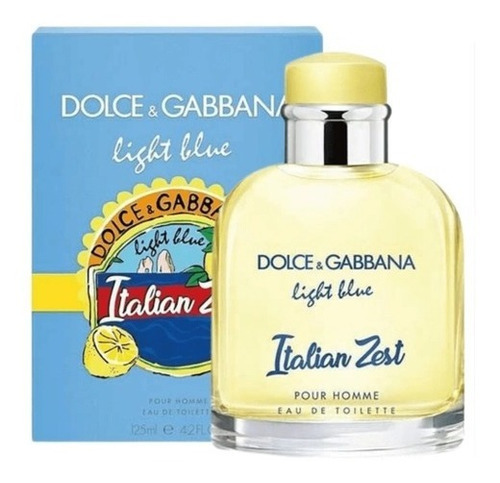 Dolce Gabbana Light Blue Italian Zest para hombre Edt 75 ml