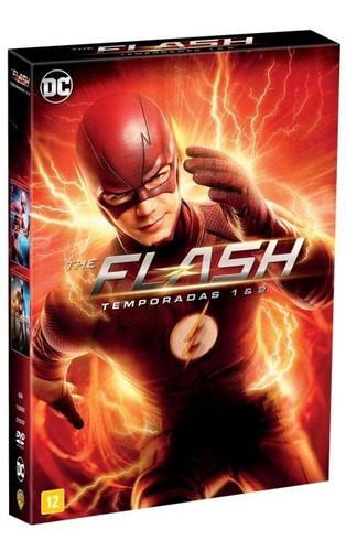 Dvd The Flash 1 E 2 Temporadas Completas - Dubladas -lacrada