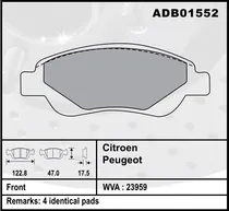 Comprar Juego Pastillas Freno Peugeot 107 Byd F0 Jac